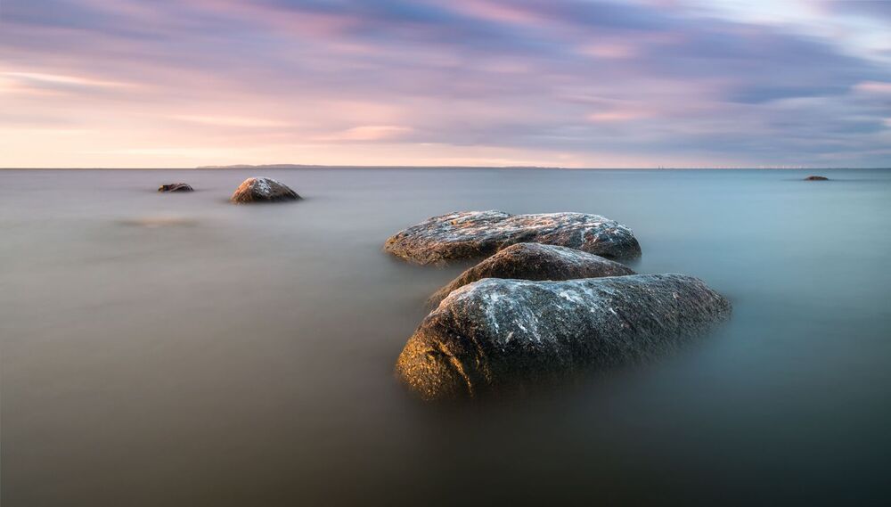 Light,water and stones