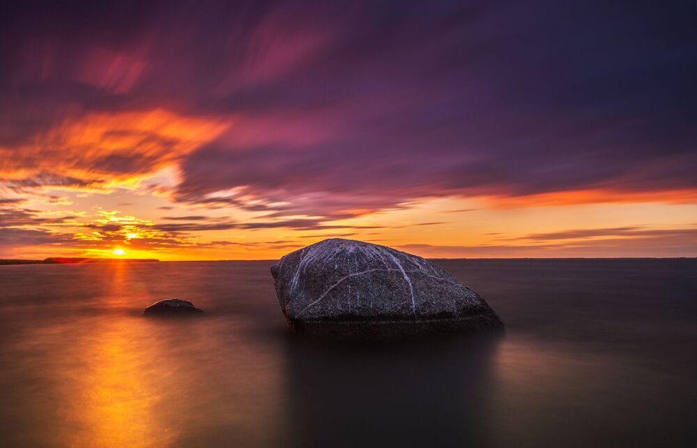 Light,water and stones