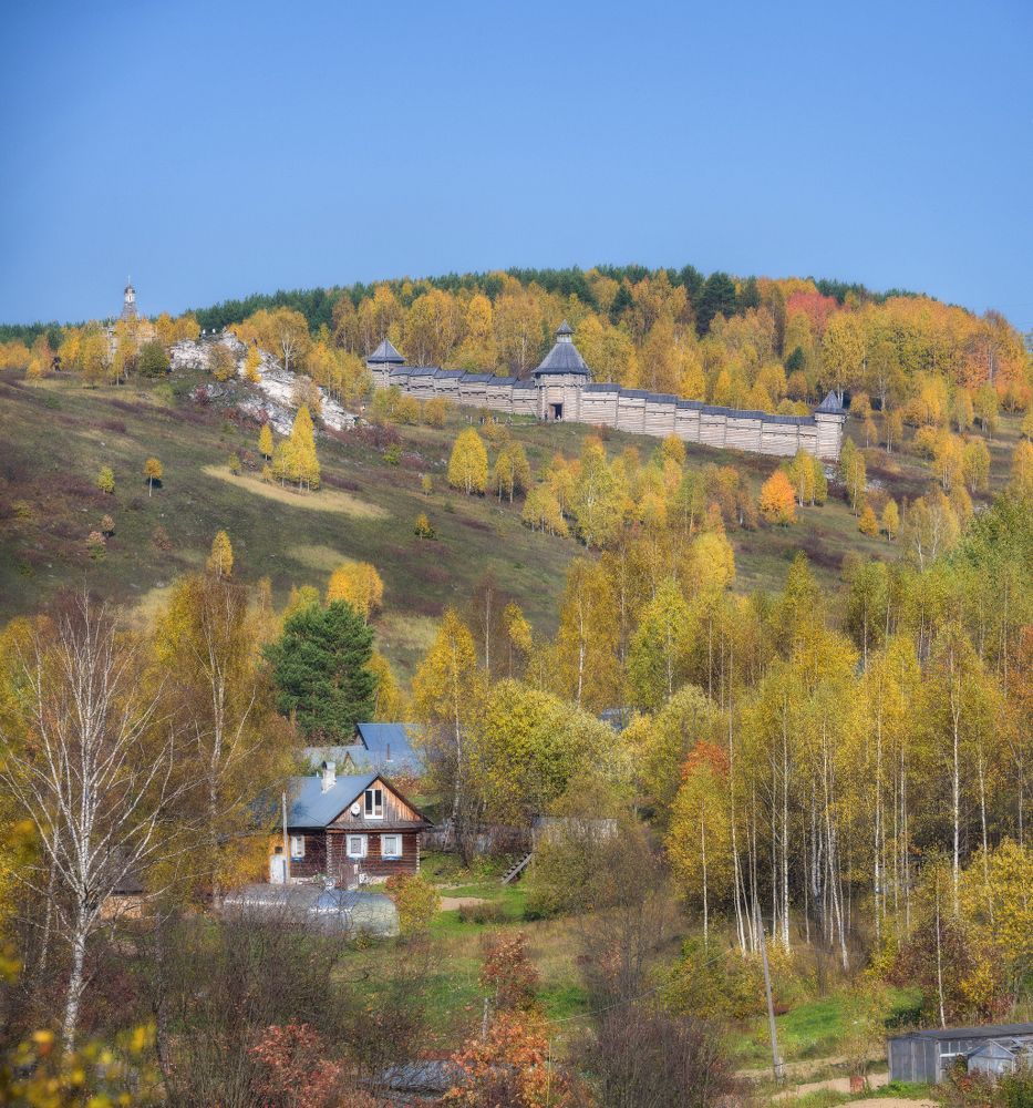 На месте съемок фильма "Сердце Пармы"