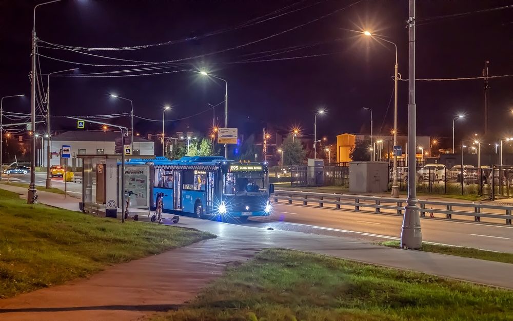 Ранним утром съемка полтинником