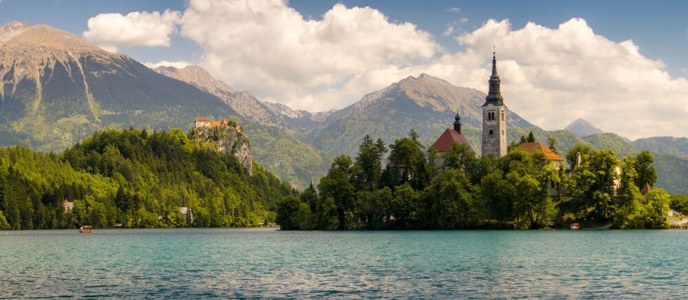 the sunny Bled