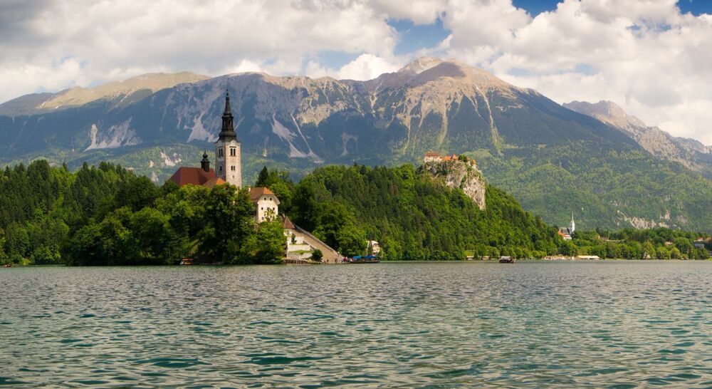 the sunny Bled