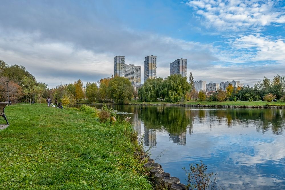 В парке Южного Бутово города Москвы