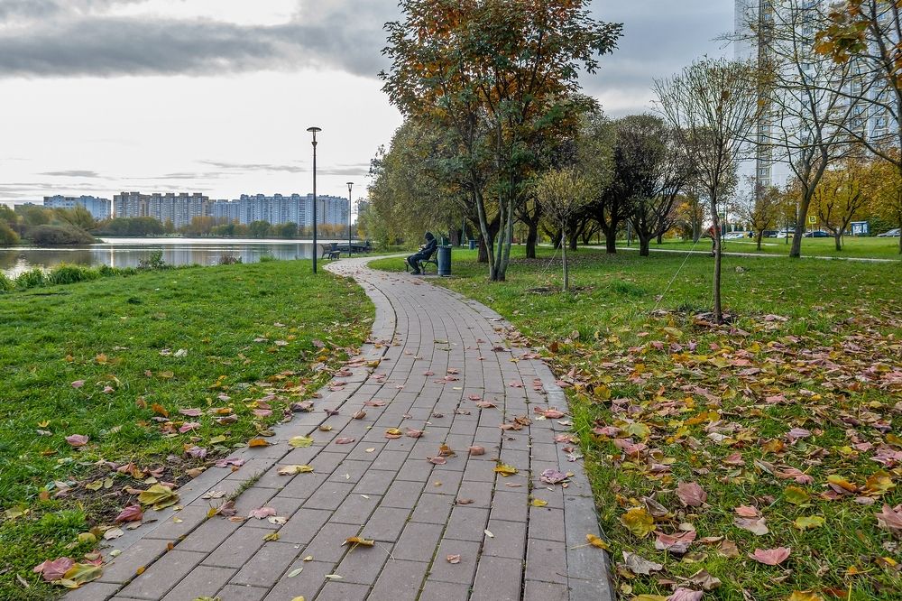 В парке Южного Бутово города Москвы