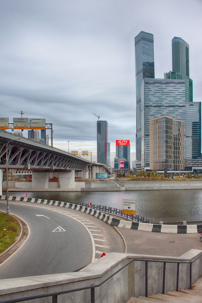 Прогулка по Москва сити.