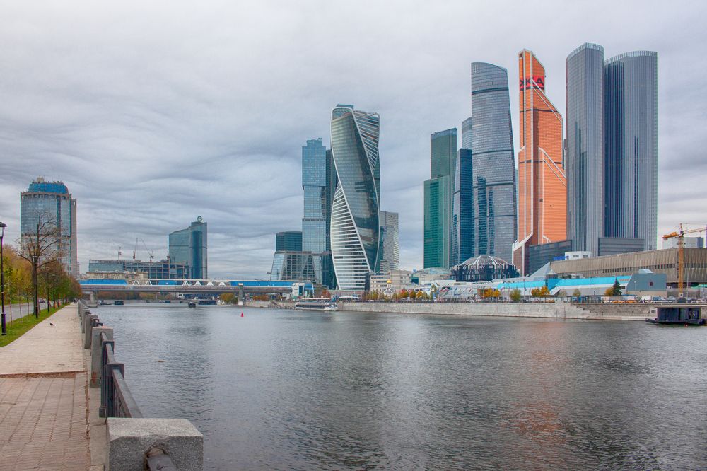 Прогулка по Москва сити.
