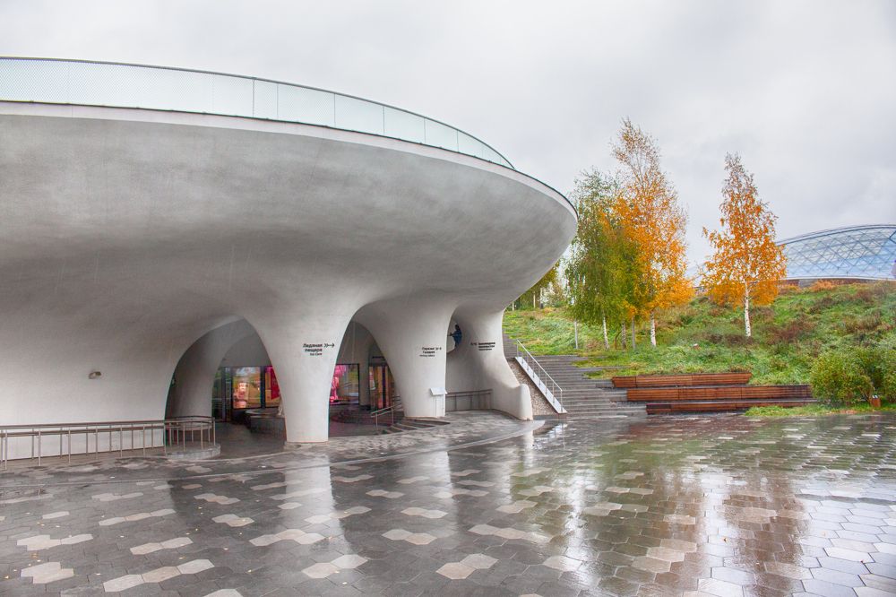 Прогулка по парку Зарядье.