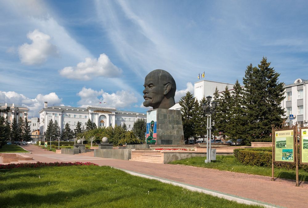 Улан-Удэ и самый большой Ильич :-)