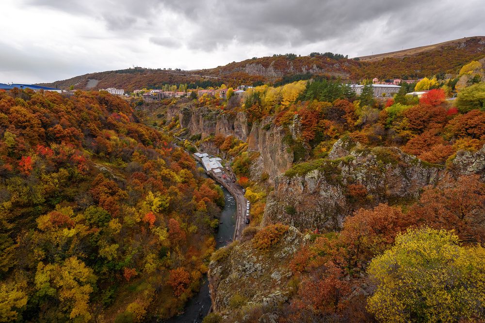 Осенний пасмурный Джермук