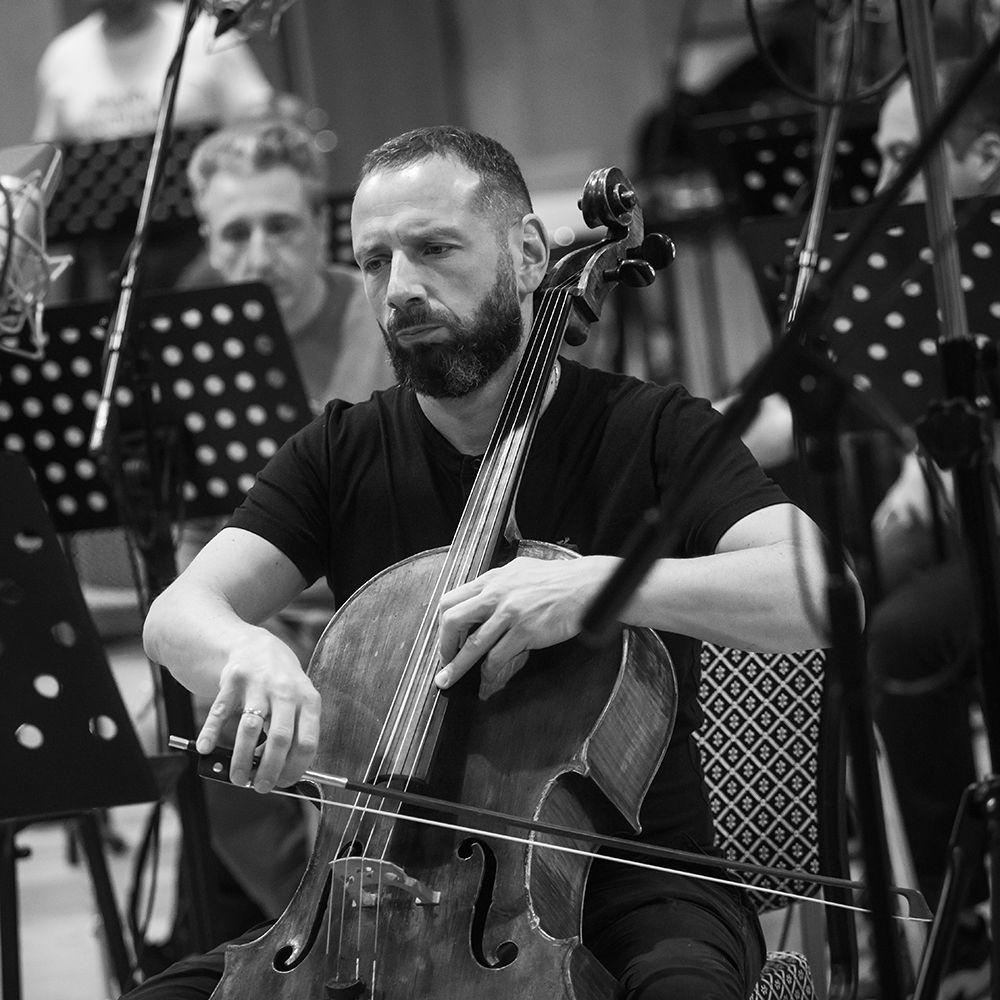 Сергей Ахунов. Концерт для виолончели с оркестром "Actus tragicus".