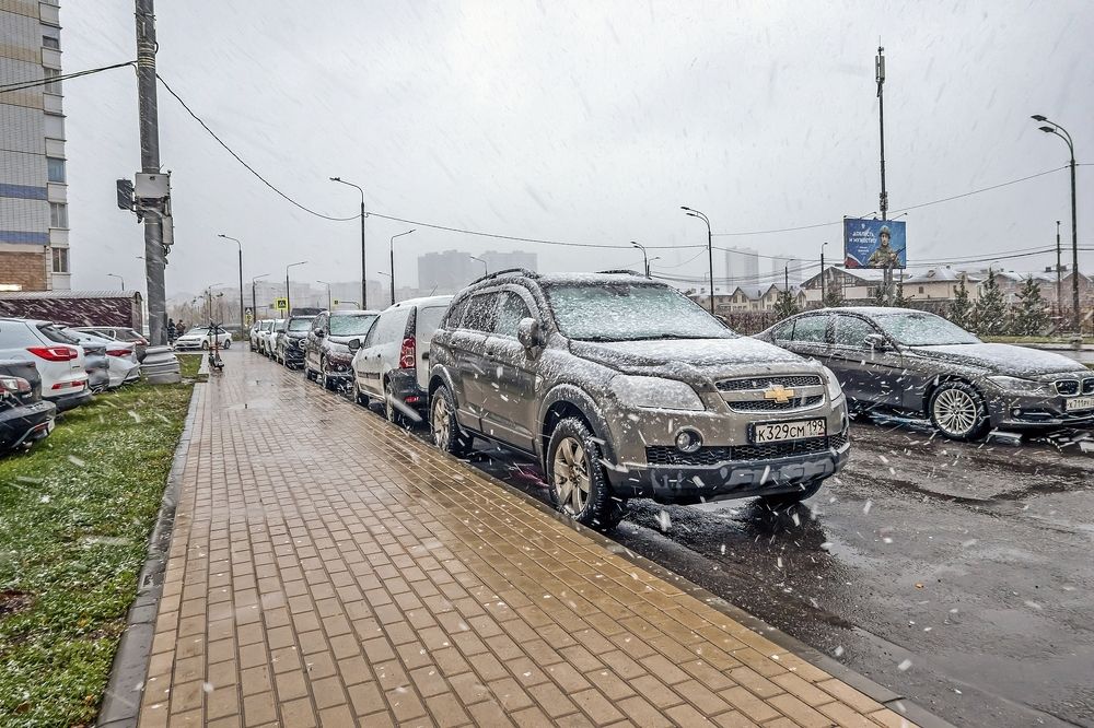 Ночью дождь, утром снег
