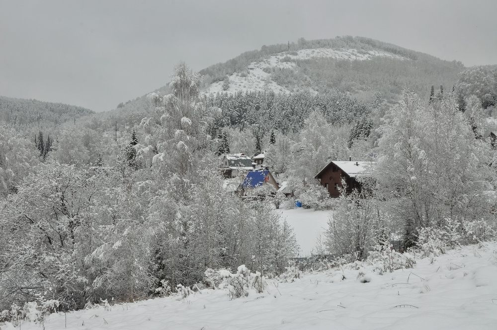 Подкатунь. Первый снег