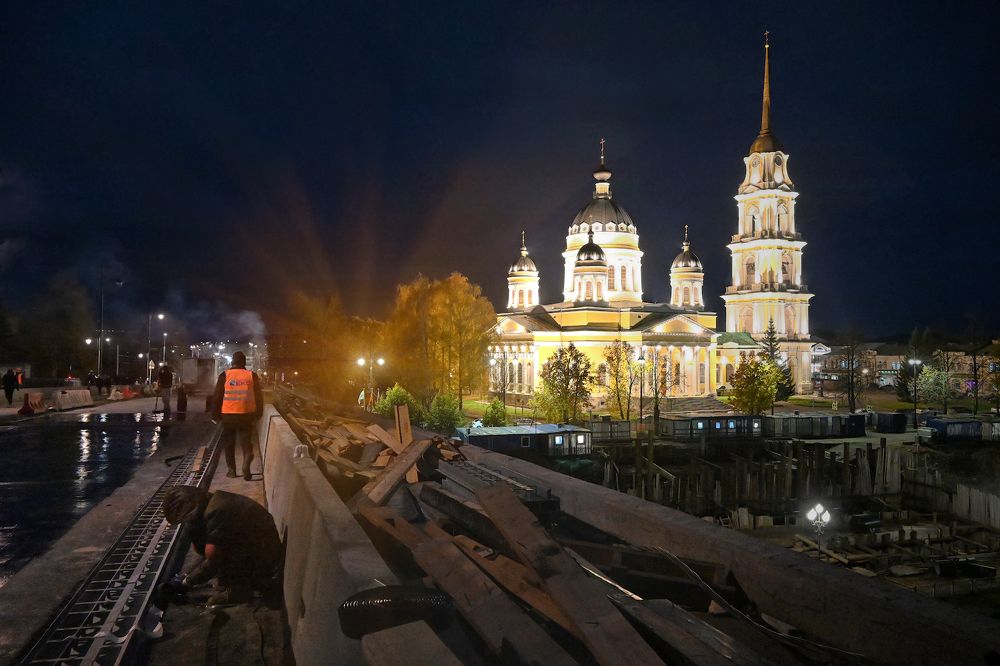 Ремонт Волжского моста