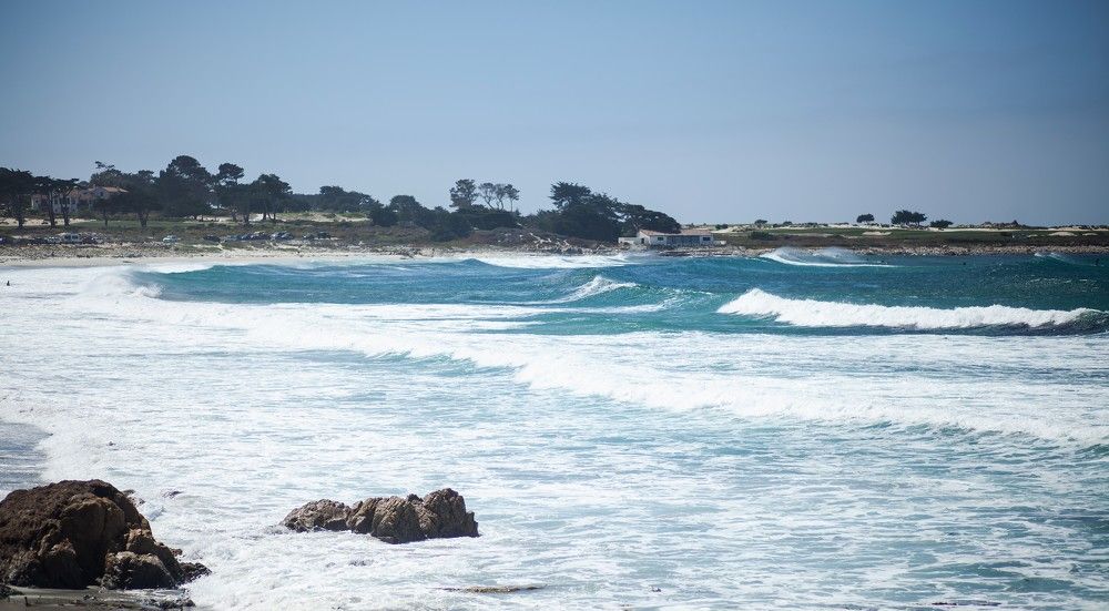 Pebble beach