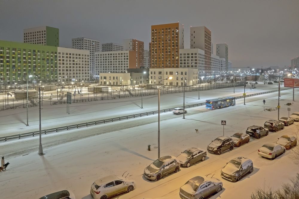 Утром выглянул в окно