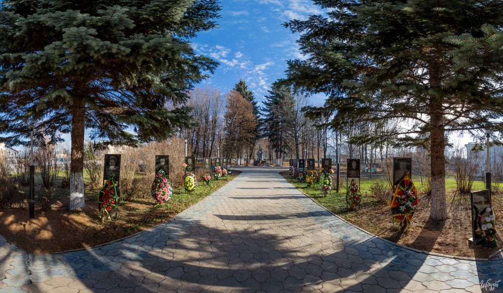 Cквер Боевой Славы. Чернь, Тульская область.