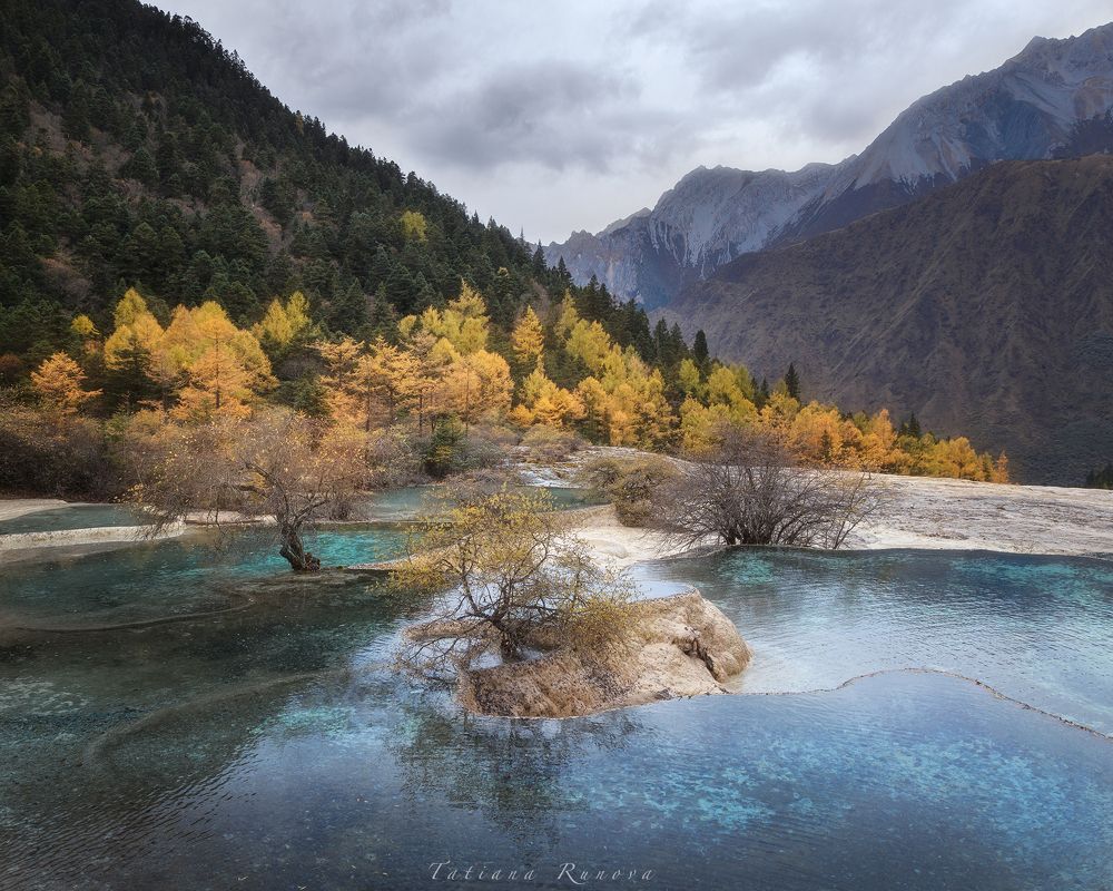 Осень в парке Хуанлун
