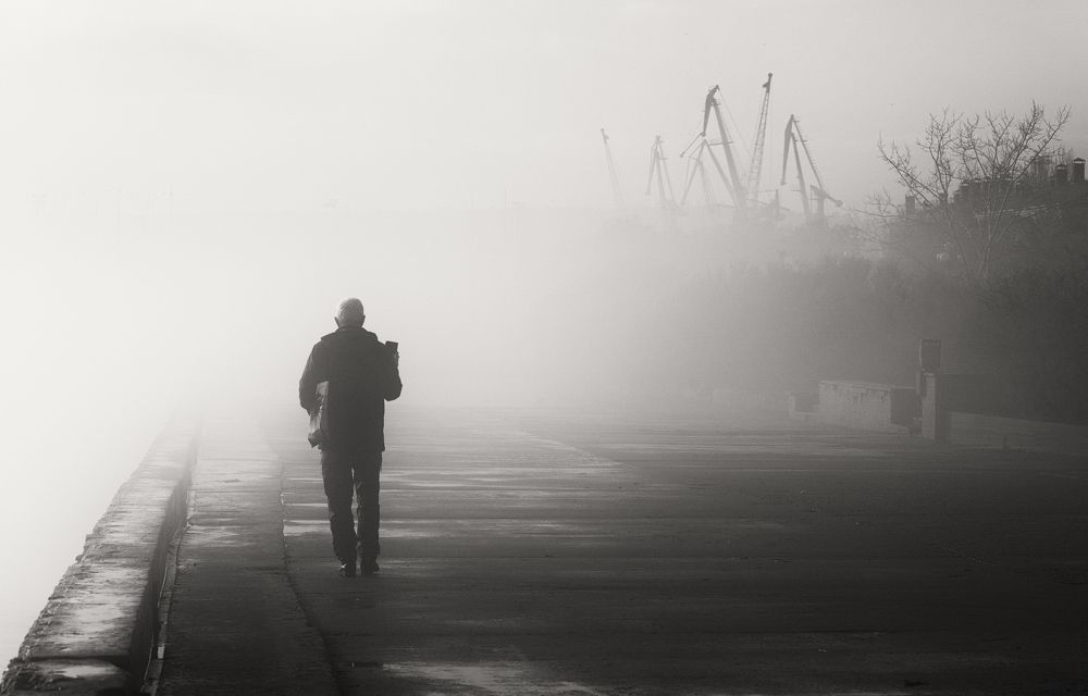 Эфемерной зимы атмосфера.