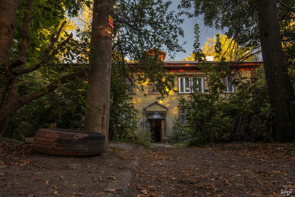 Старый дворик в Туле