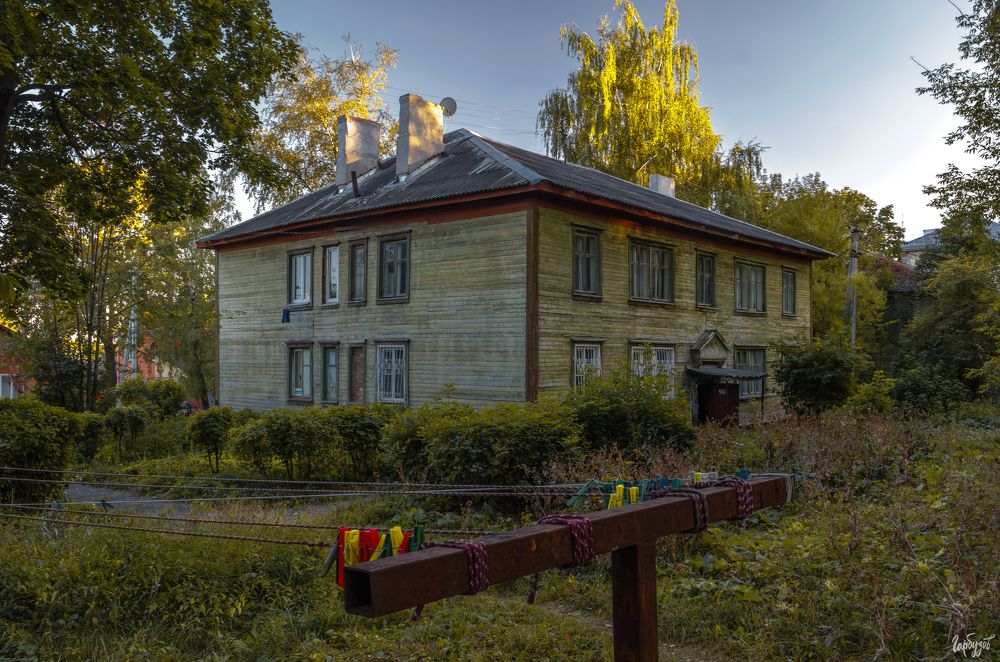Старый дворик в Туле