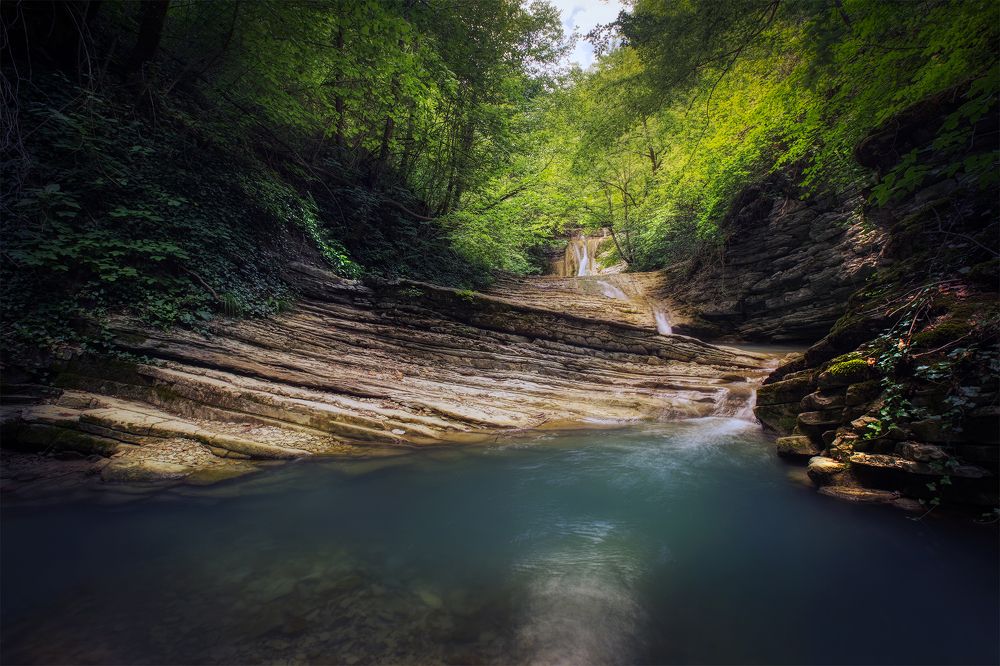 По дороге к водопаду