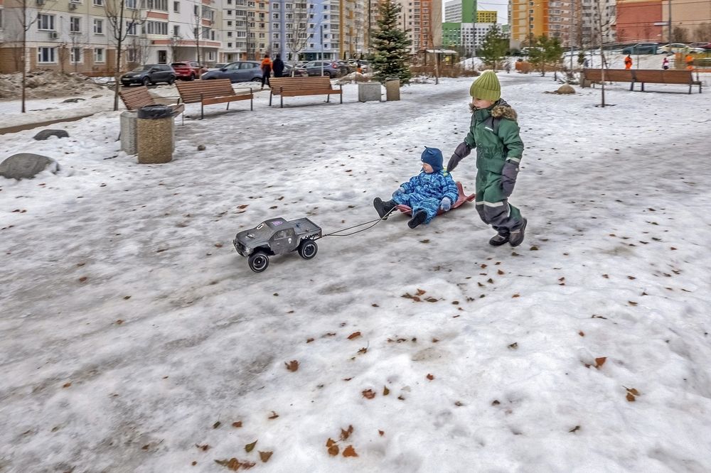 Современные детские забавы
