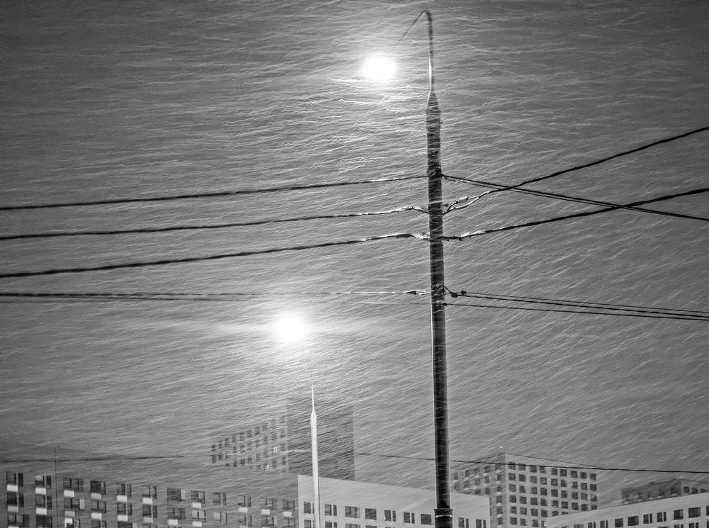 Январь в Москве