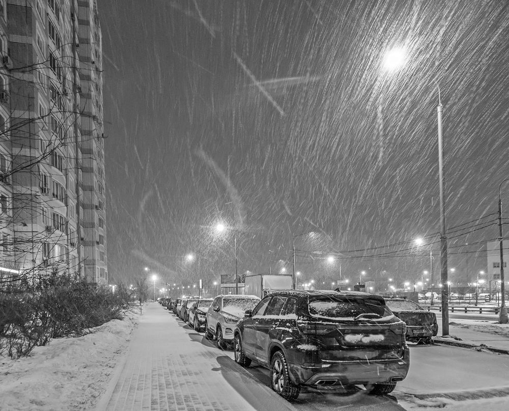 Январь в Москве