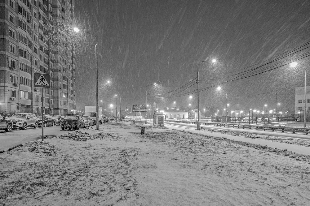 Январь в Москве