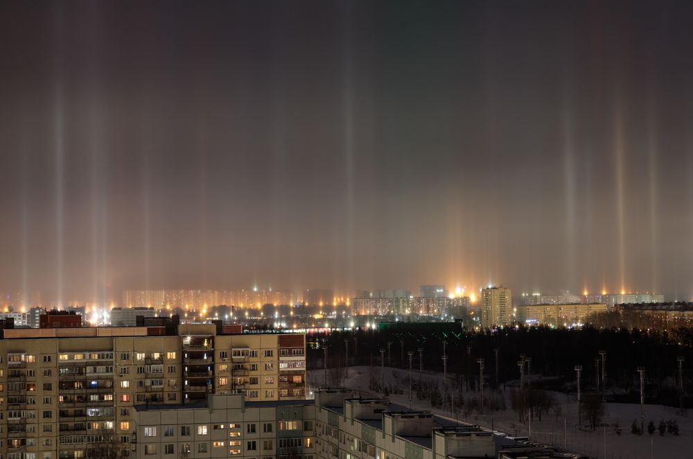 Световые столбы