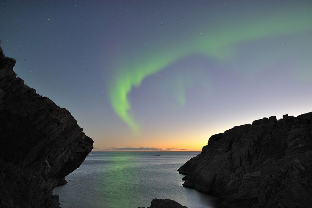 First aurora in september
