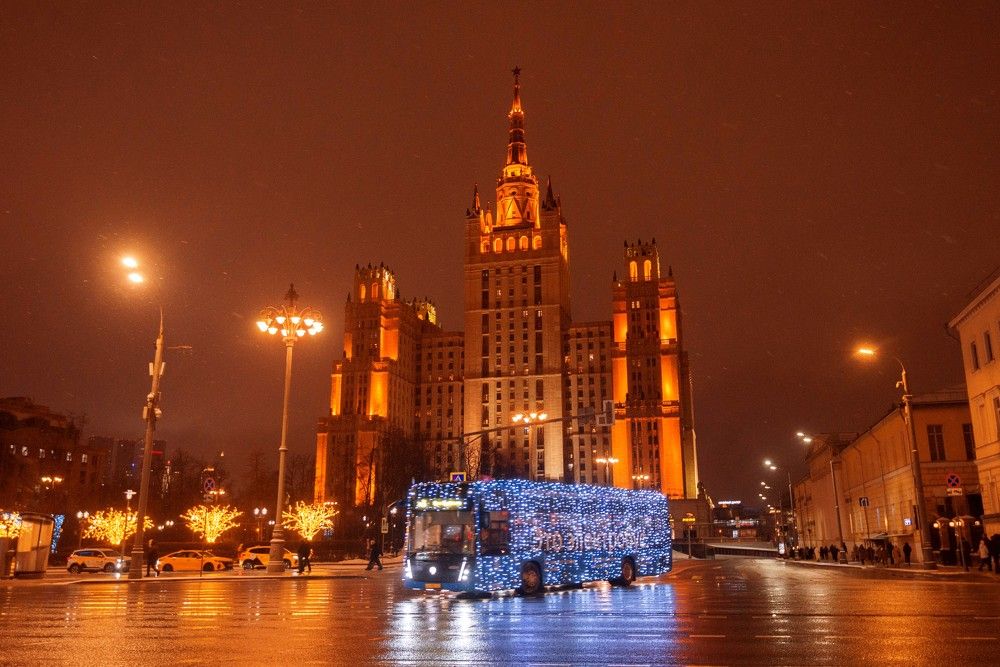 Праздничная Москва, 2025.