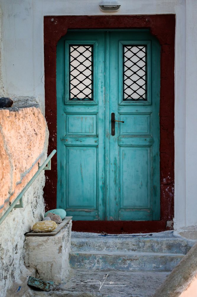 Santorini door