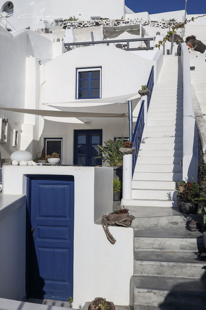 Santorini door