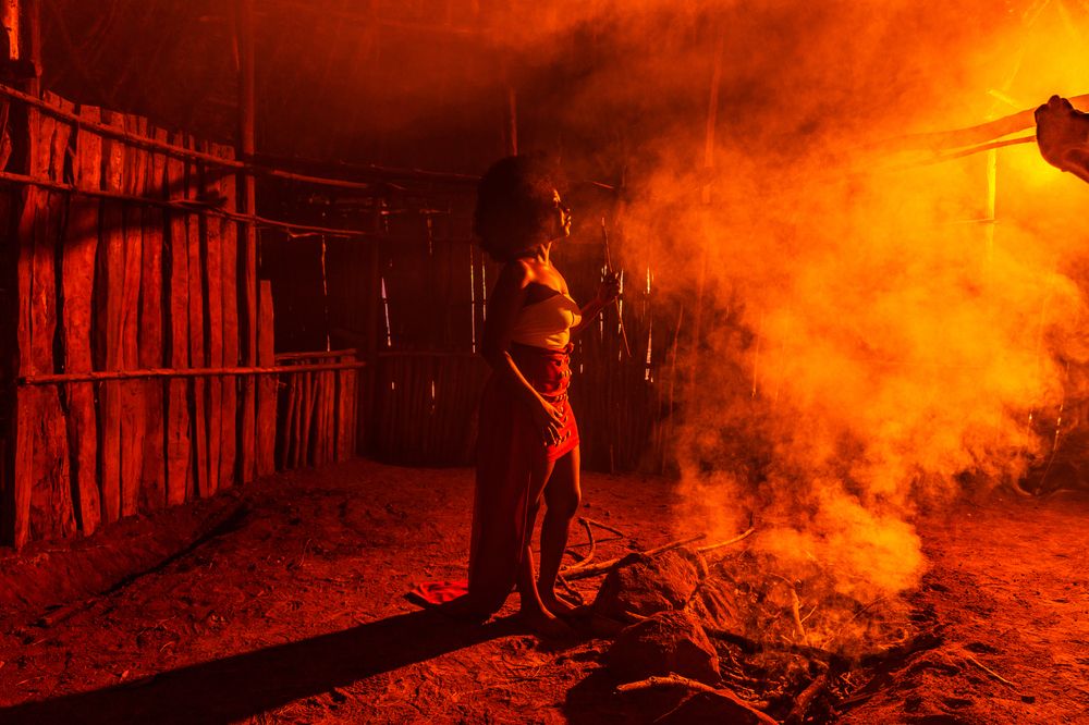 Mwaki Fire Smoke Bomas Of Kenya Portraits