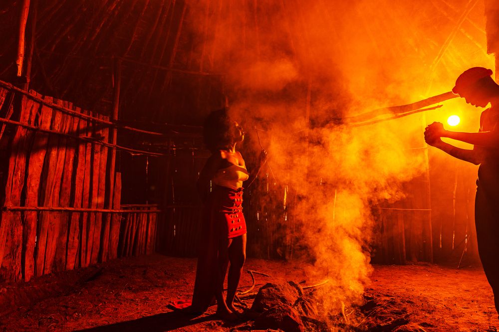 Mwaki Fire Smoke Bomas Of Kenya Portraits