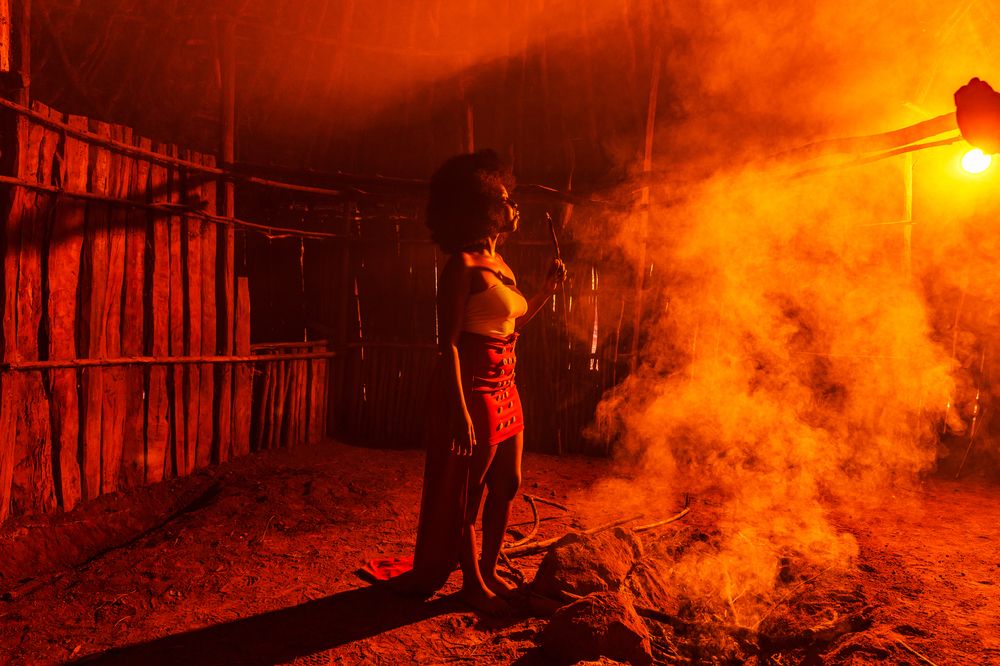 Mwaki Fire Smoke Bomas Of Kenya Portraits
