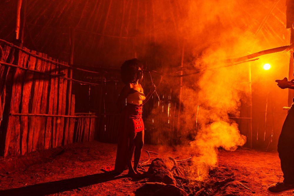 Mwaki Fire Smoke Bomas Of Kenya Portraits