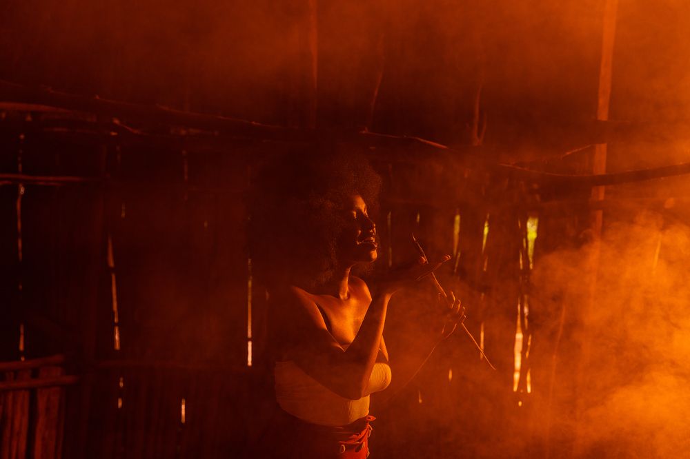 Mwaki Fire Smoke Bomas Of Kenya Portraits