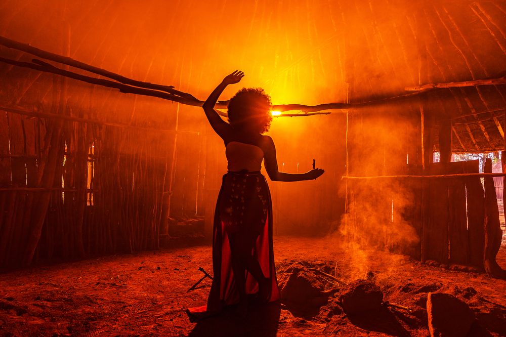 Mwaki Fire Smoke Bomas Of Kenya Portraits