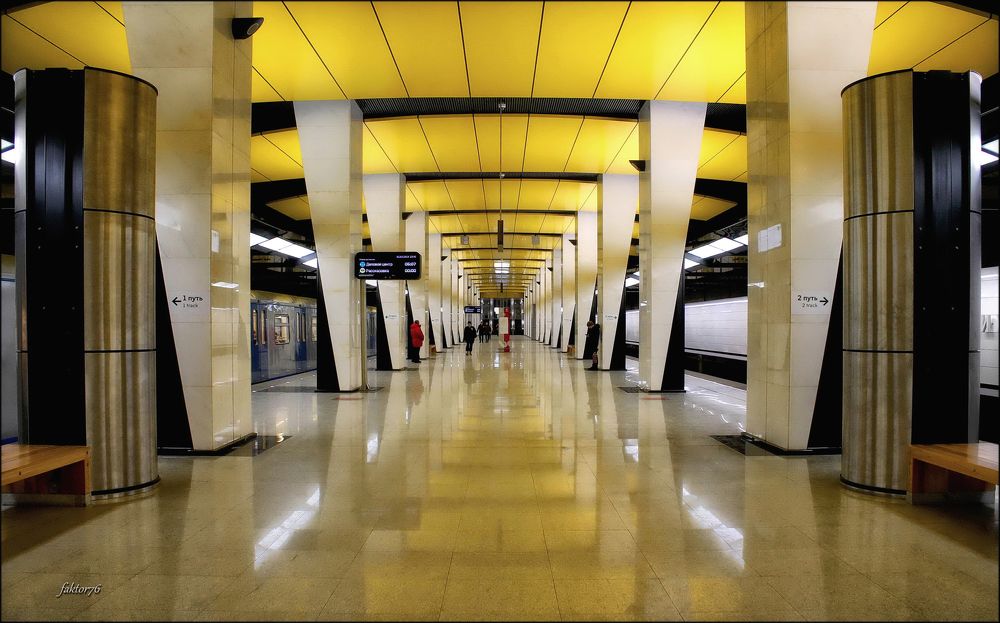 станция метро Шелепиха. Москва