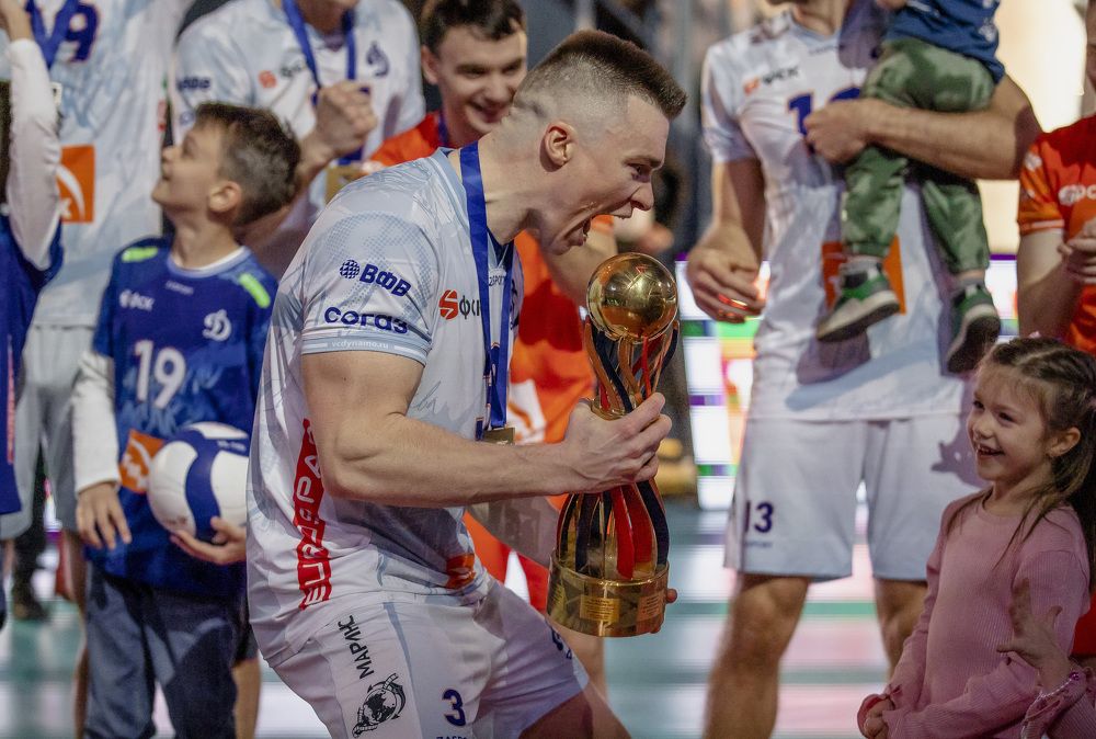 Кубок России по волейболу 2024.  Награждение.  Суперлига