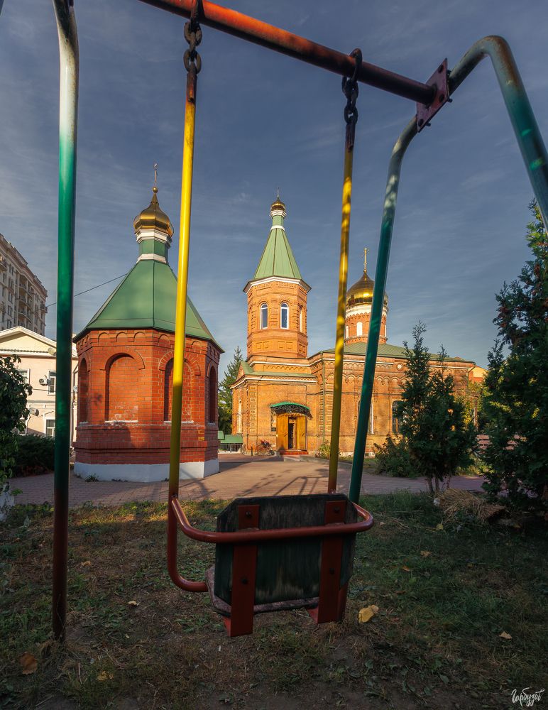 Храм Серафима Саровского. Тула.