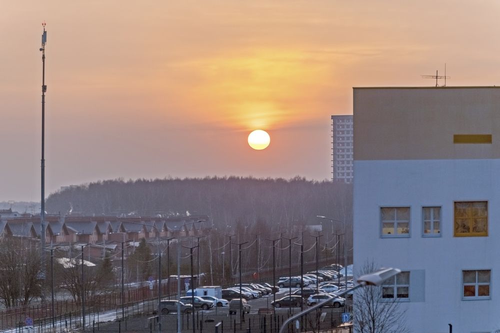 На закате дня