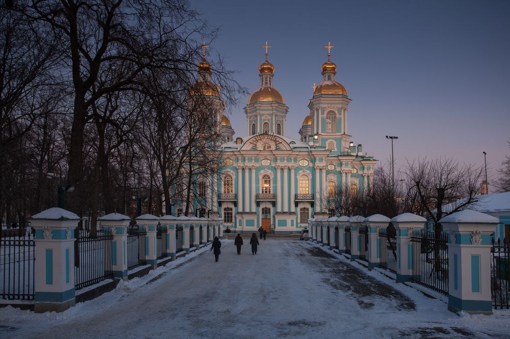 В Петербурге холодно