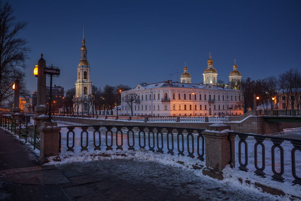 В Петербурге холодно
