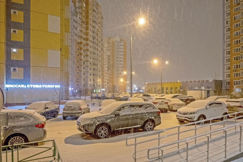 Февральский снегопад
