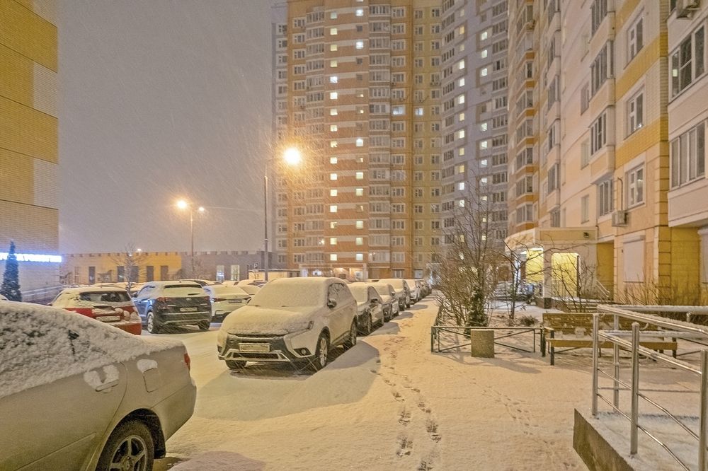 Февральский снегопад