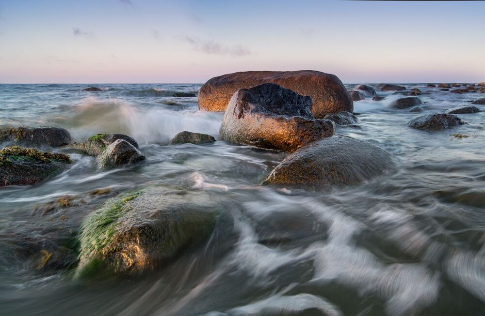 Waves and stones