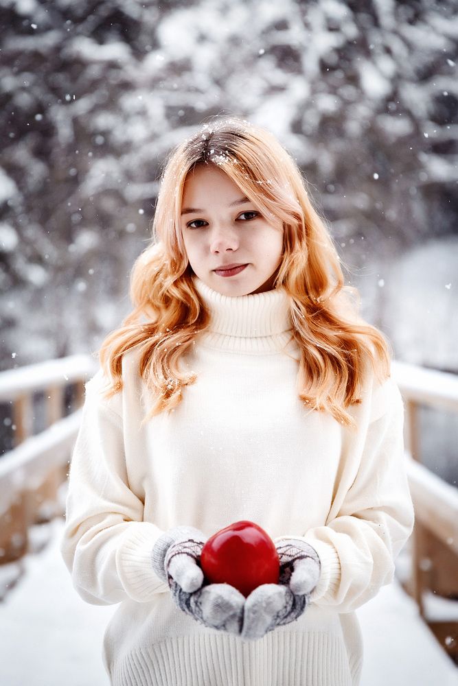 Зимнее яблоко